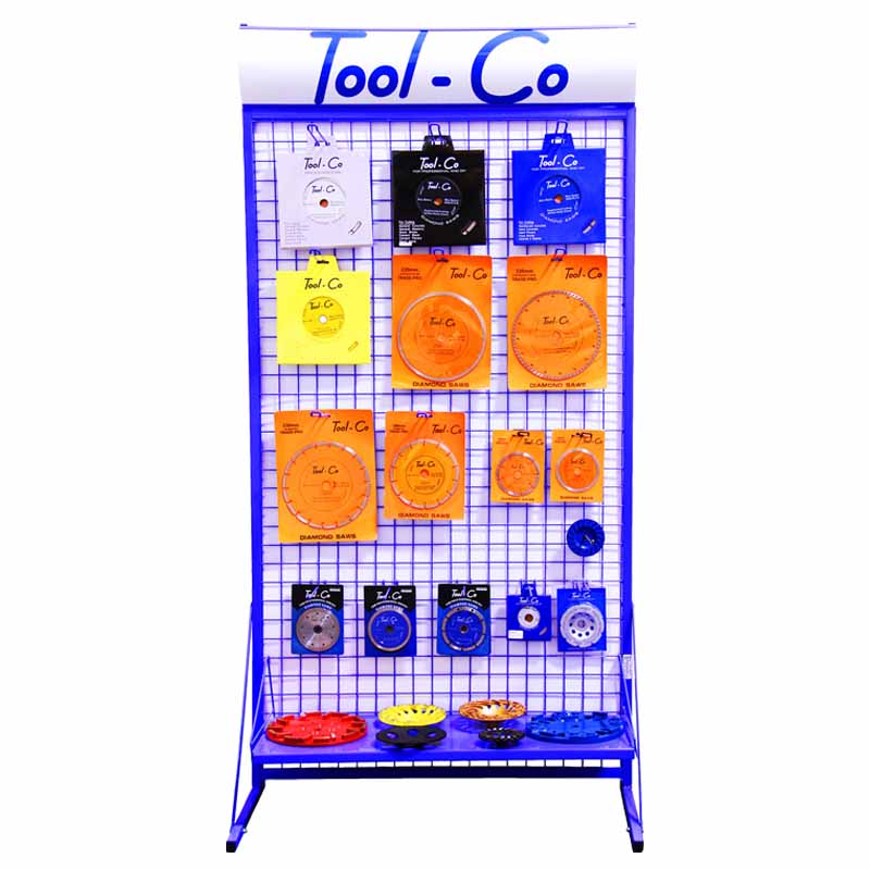 Tool-Co Blue Display Stand