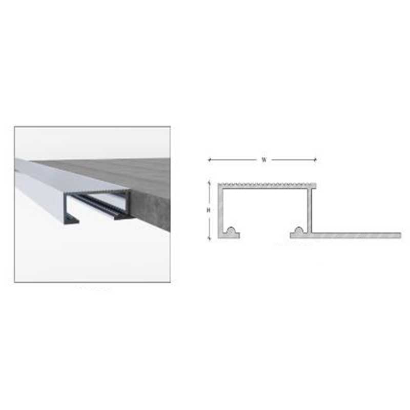 Tile In Step Stair Edge Trim