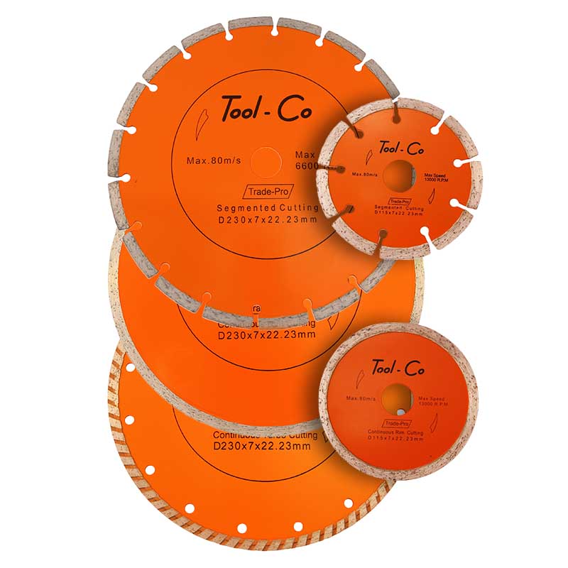 Tool-Co Trade Pro Dry Cutting Diamond Blades