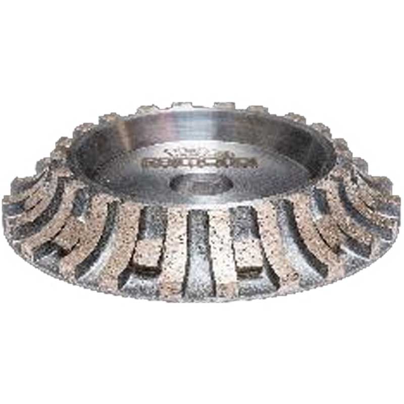 ½ Bullnose Milling Wheel Segmented - Step 1(B)