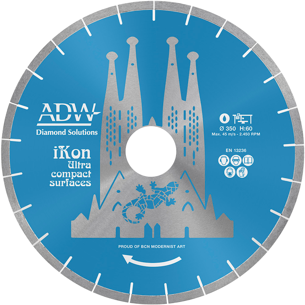 ADW Ikon V25 - Sintered Stone & Porcelain