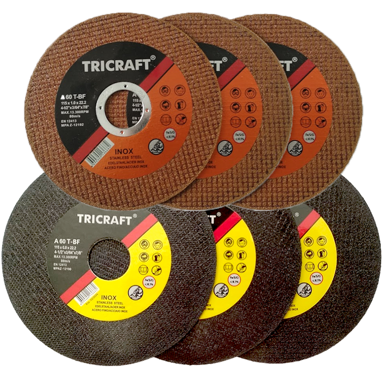 TriCraft Inox/Stainless Steel Abrasive Cutting Discs