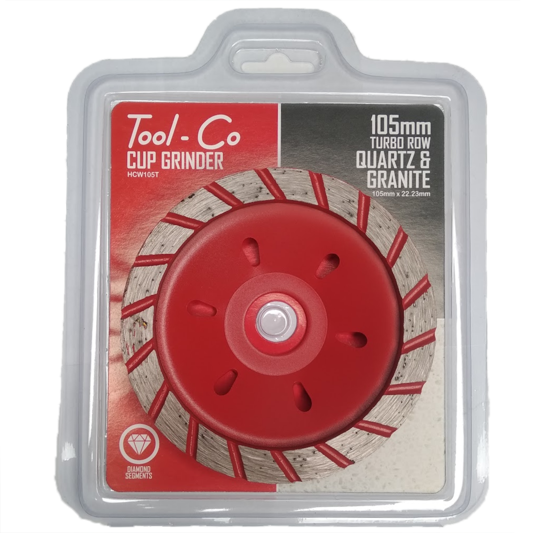 Tool-Co 105 mm Turbo Rim Cup Grinder