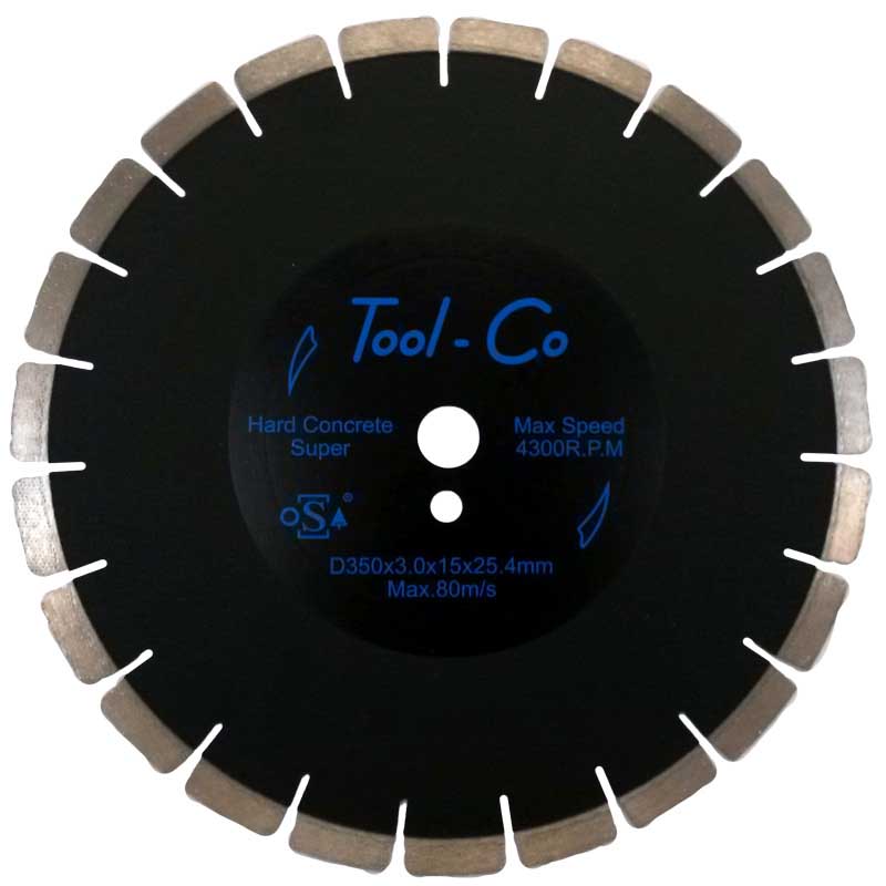 Tool-Co Hard Concrete Premium Diamond Blade
