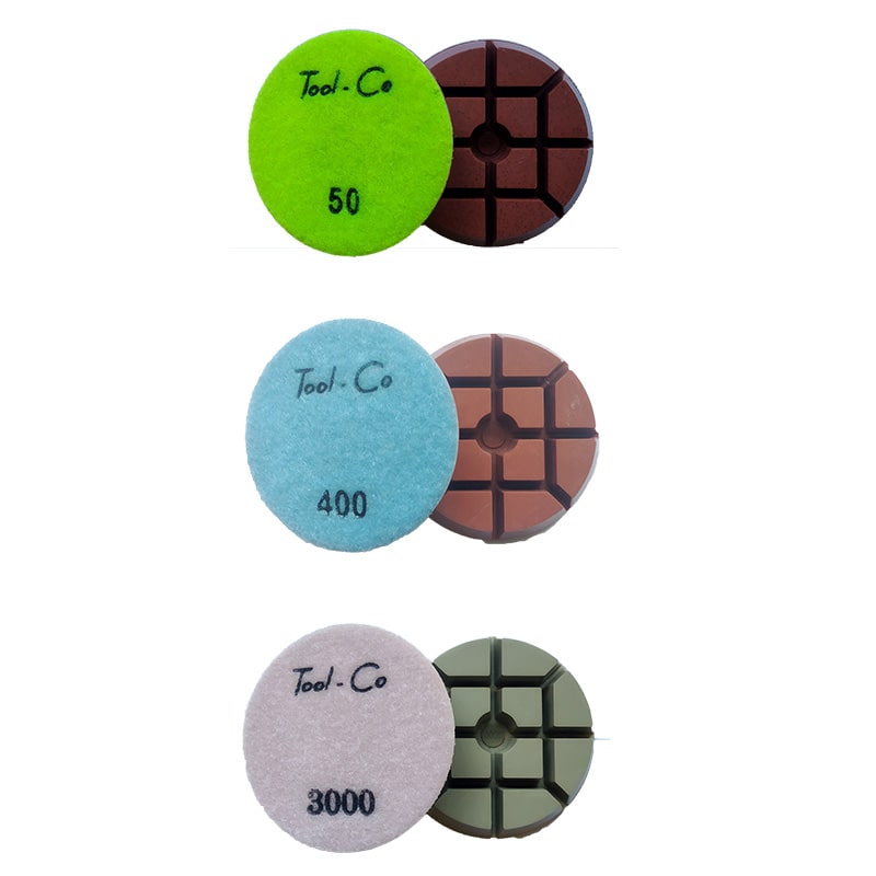 Tool-Co Diamond Heavy Duty Polishing Pads