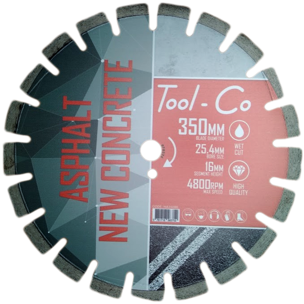 Tool-Co Asphalt / New Concrete RED