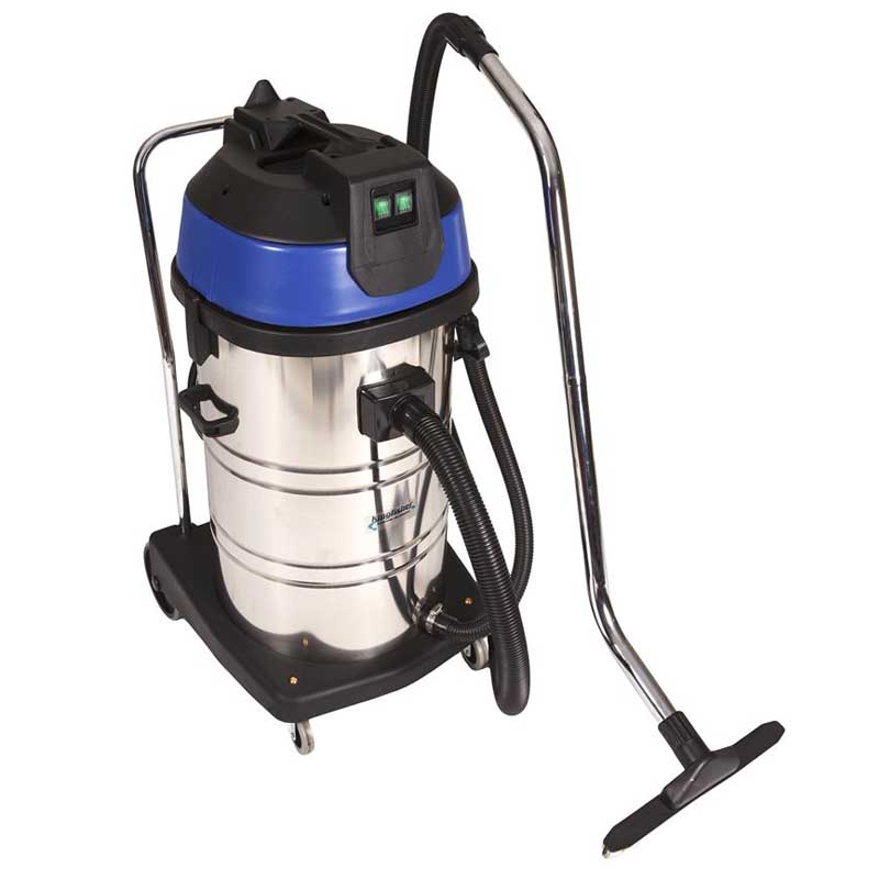 80 L Stainless Steel Drum Vacuum - Wet/Dry 2 Motor