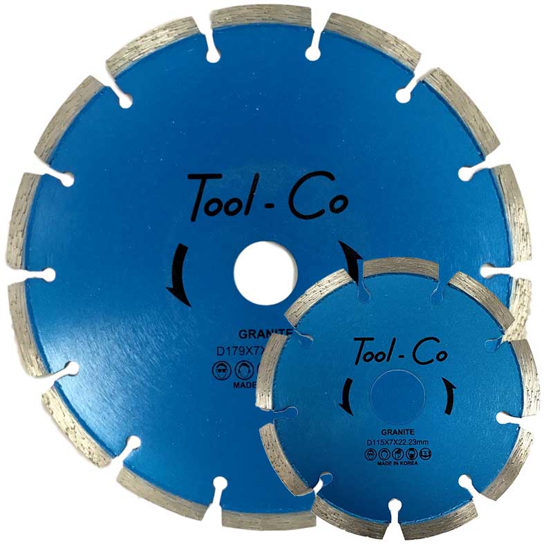Tool-Co Segmented Premium Stone Diamond Blades