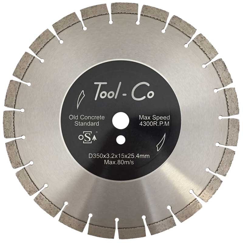 Tool-Co Old Concrete Standard Diamond Blades