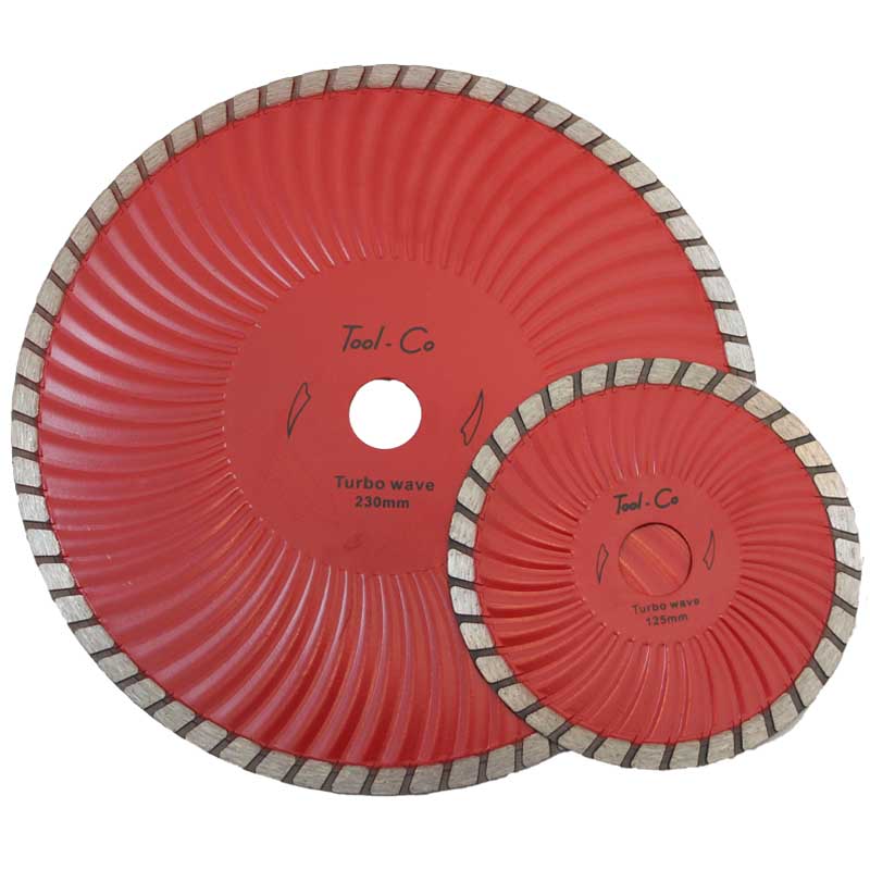 Tool-Co Turbo Wave Economy Stone Diamond Blades