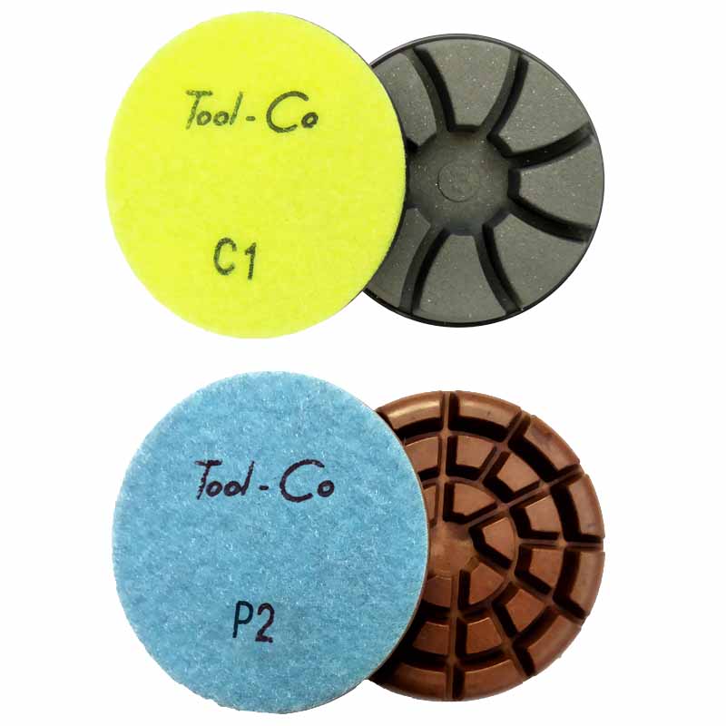 Tool-Co Diamond Concrete Polishing Pads