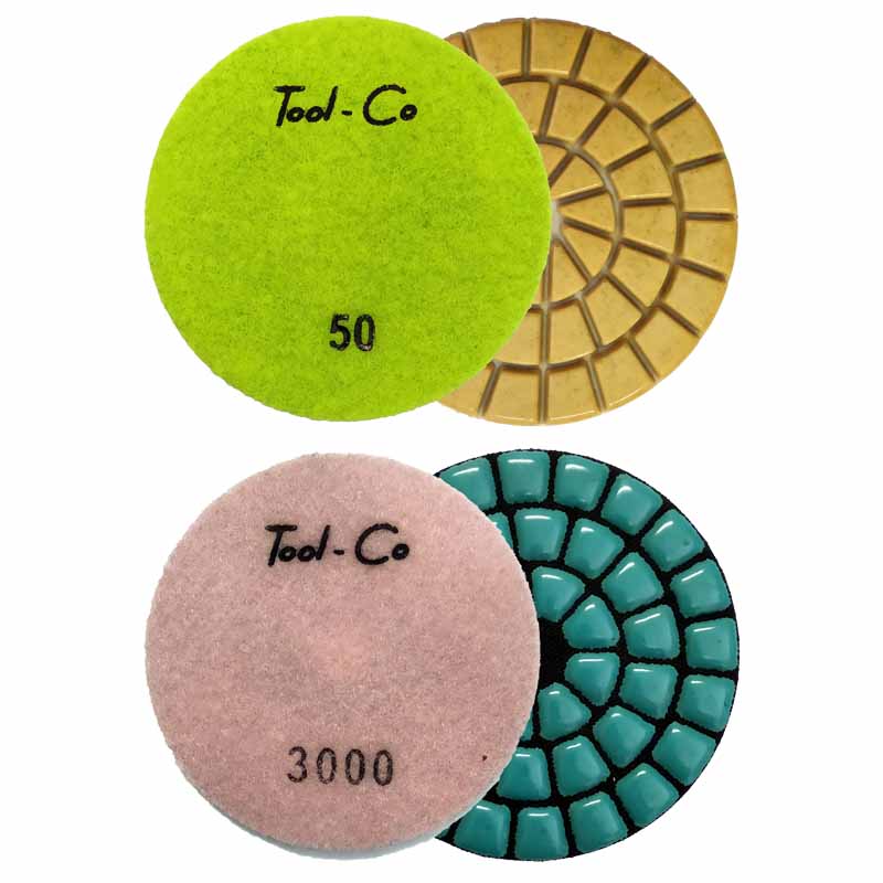 Tool-Co Diamond Marble Polishing Pads
