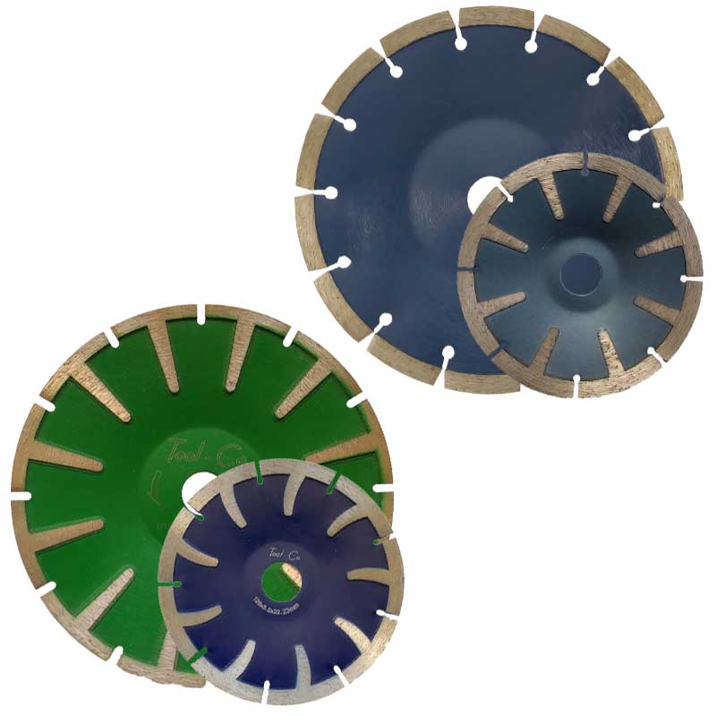 Tool-Co T-Segmented Concave Blades