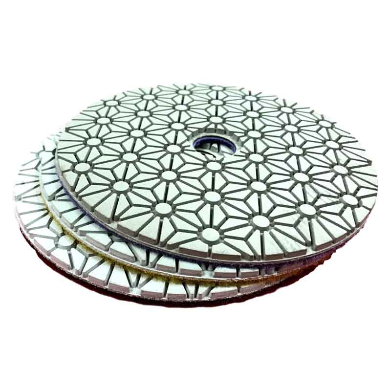 Tool-Co BPT - 3 Step Wet Polishing Pads 100 mm x 3 mm