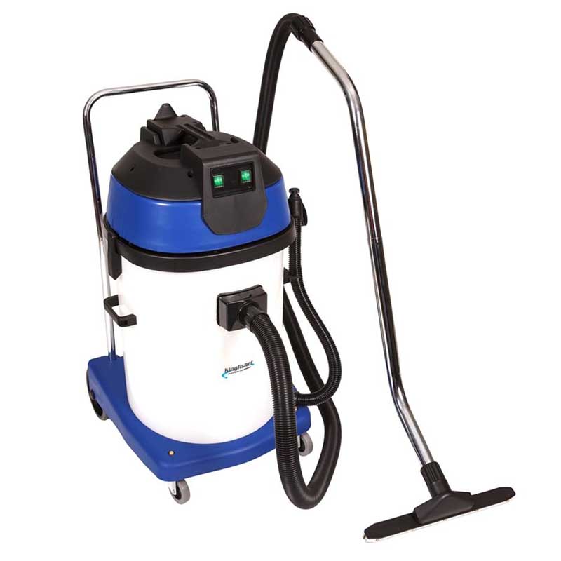 60 L Plastic Drum Vacuum - Wet/Dry 2 Motor