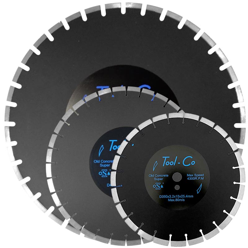 Tool-Co Old Concrete Super Diamond Blades
